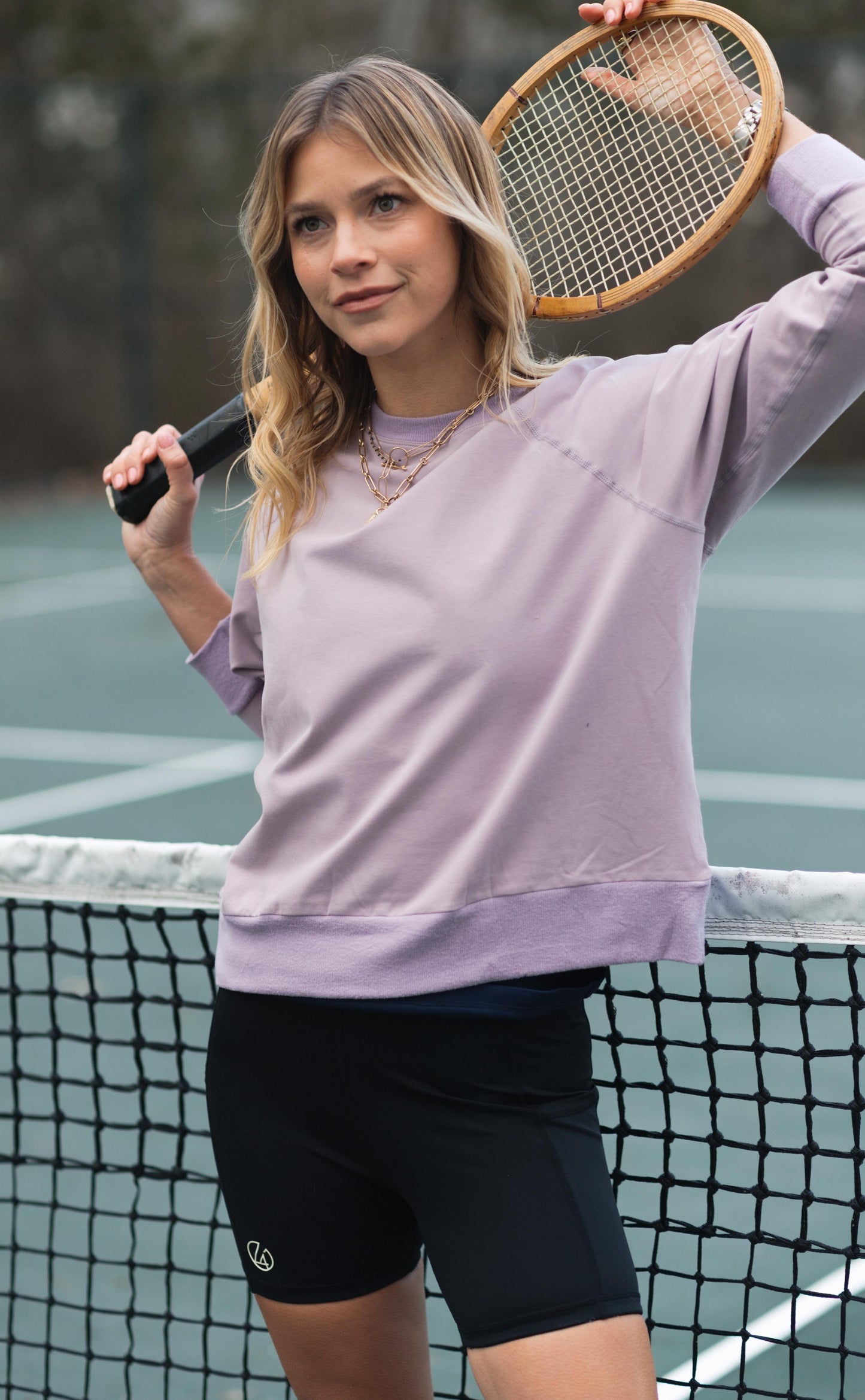 Classic Lightweight Sweatshirt - Dusty Violet